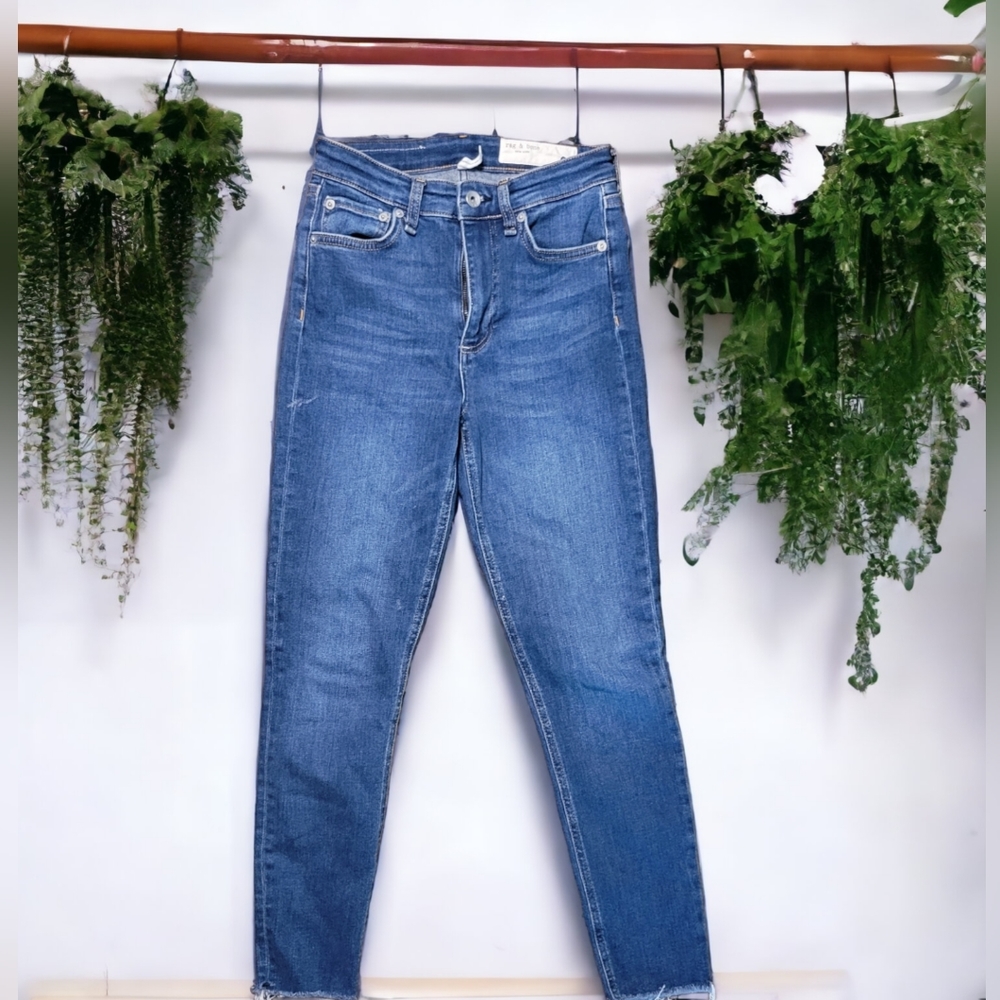 Rag and Bone Nina High Rise Ankle Skinny Jeans